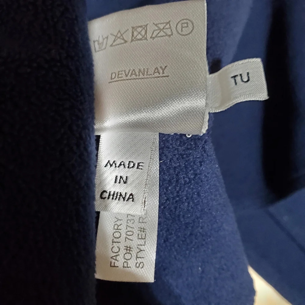 Lacoste Sport Fleece Scarf Blue
